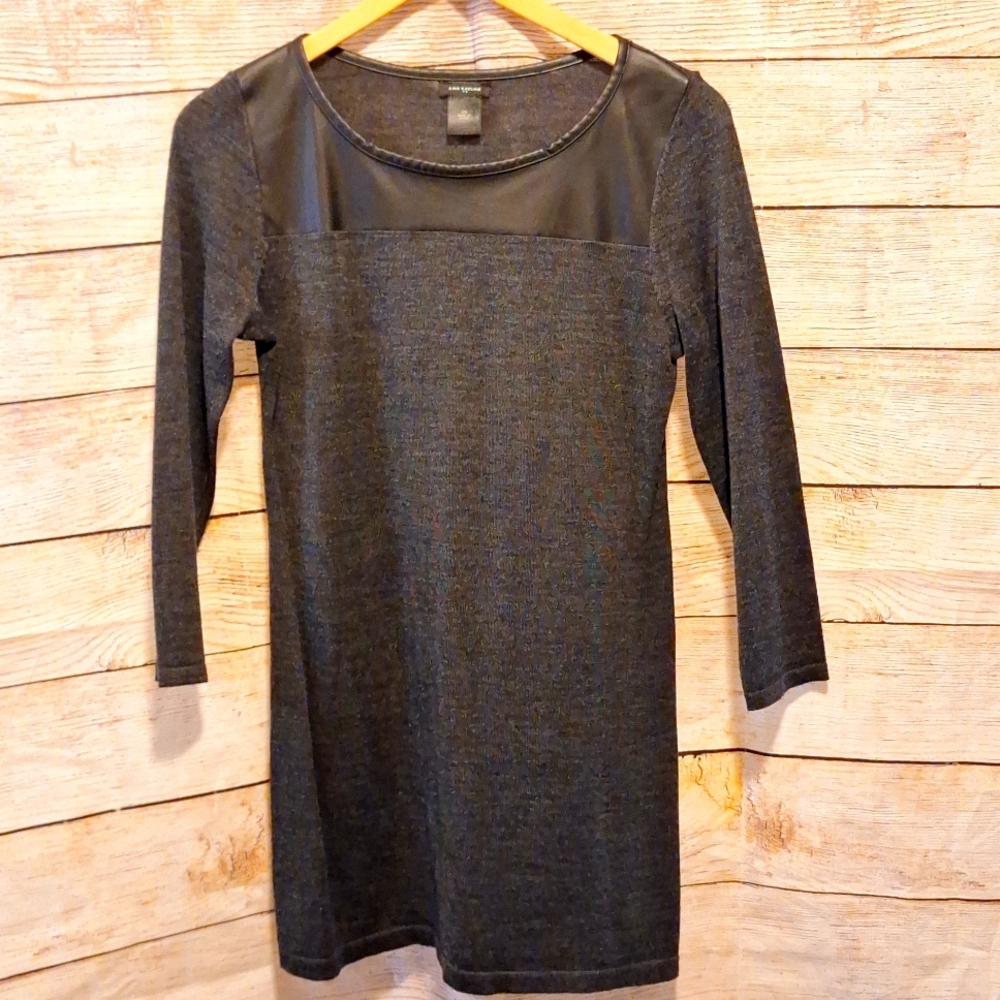 Ann Taylor tunic black XS